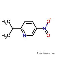 Molecular Structure of 131941-21-4 (Pyridine, 2-(1-methylethyl)-5-nitro- (9CI))